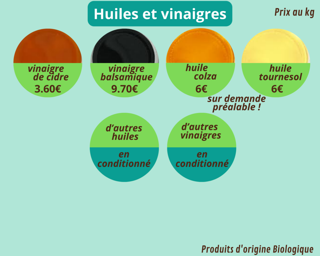 huiles-vinaigres