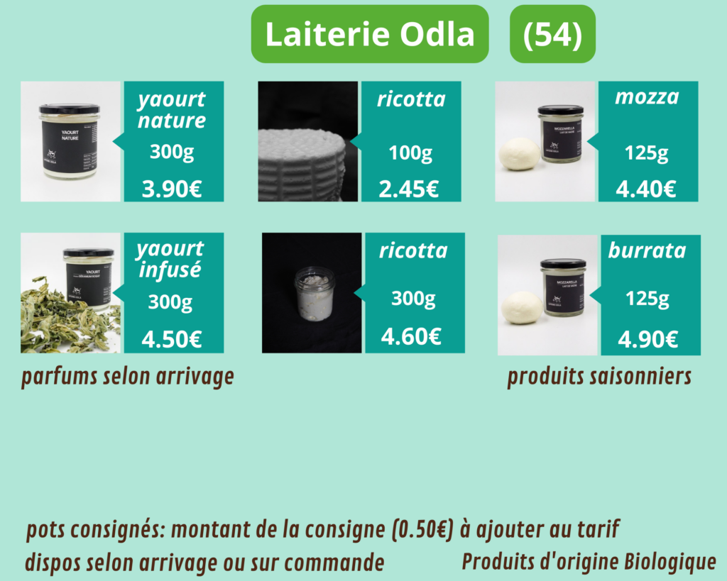 laiterie odla