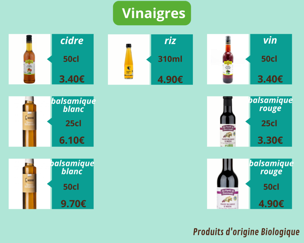 vinaigres