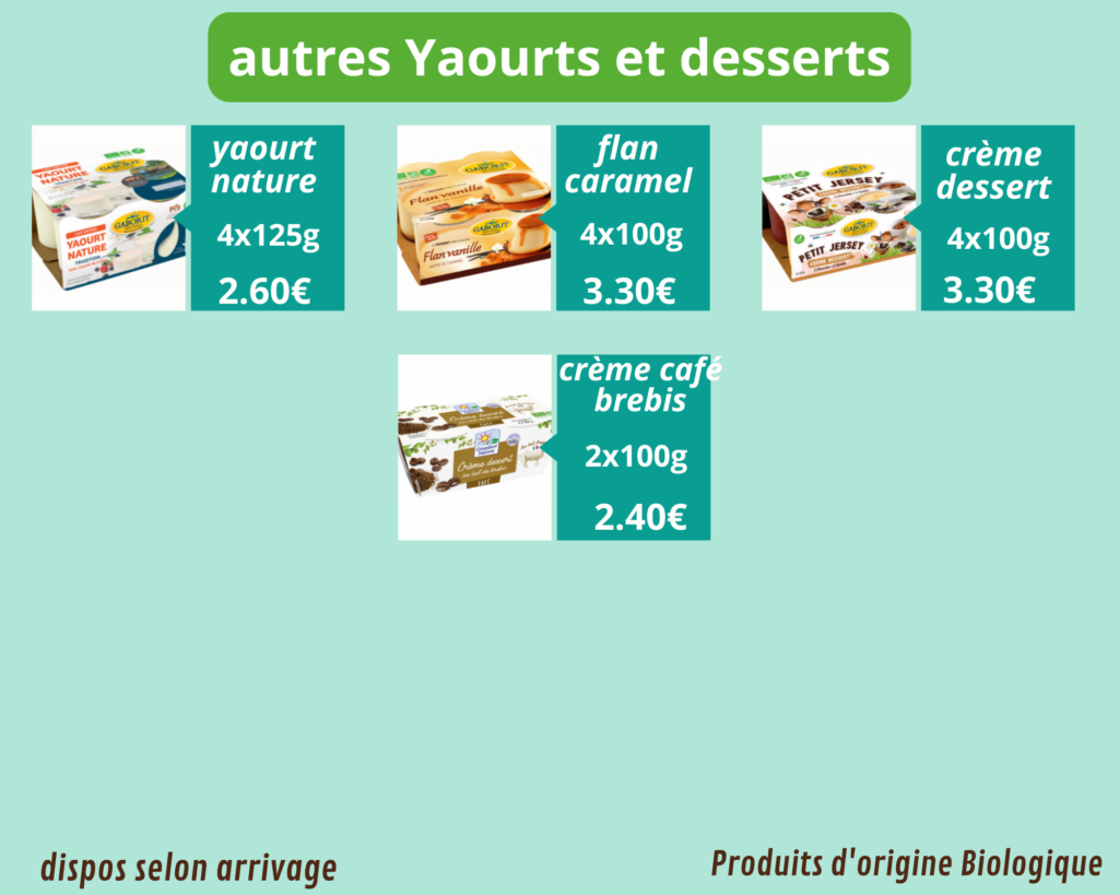 yaourts et cie