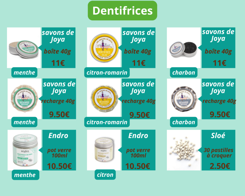 dentifrices